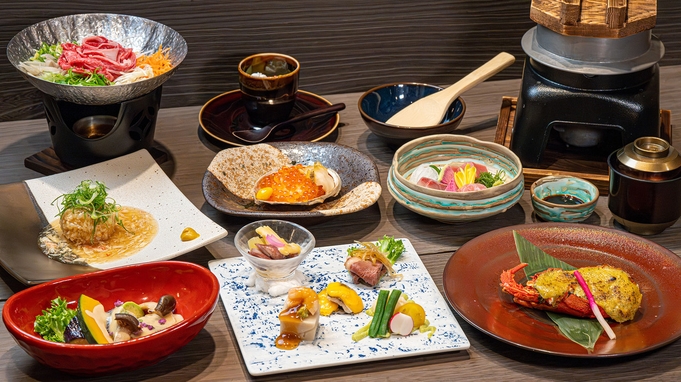 【Spring Sale】桜満開の京都へ！大好評の創作京料理×お肌に優しい湯の花温泉《客室露天風呂》